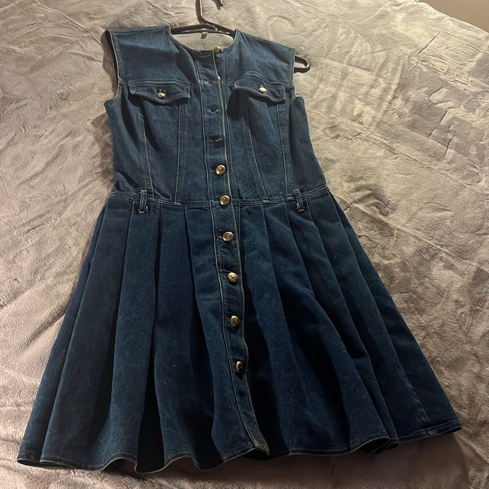 Moschino jeans dress.  fits size S/M